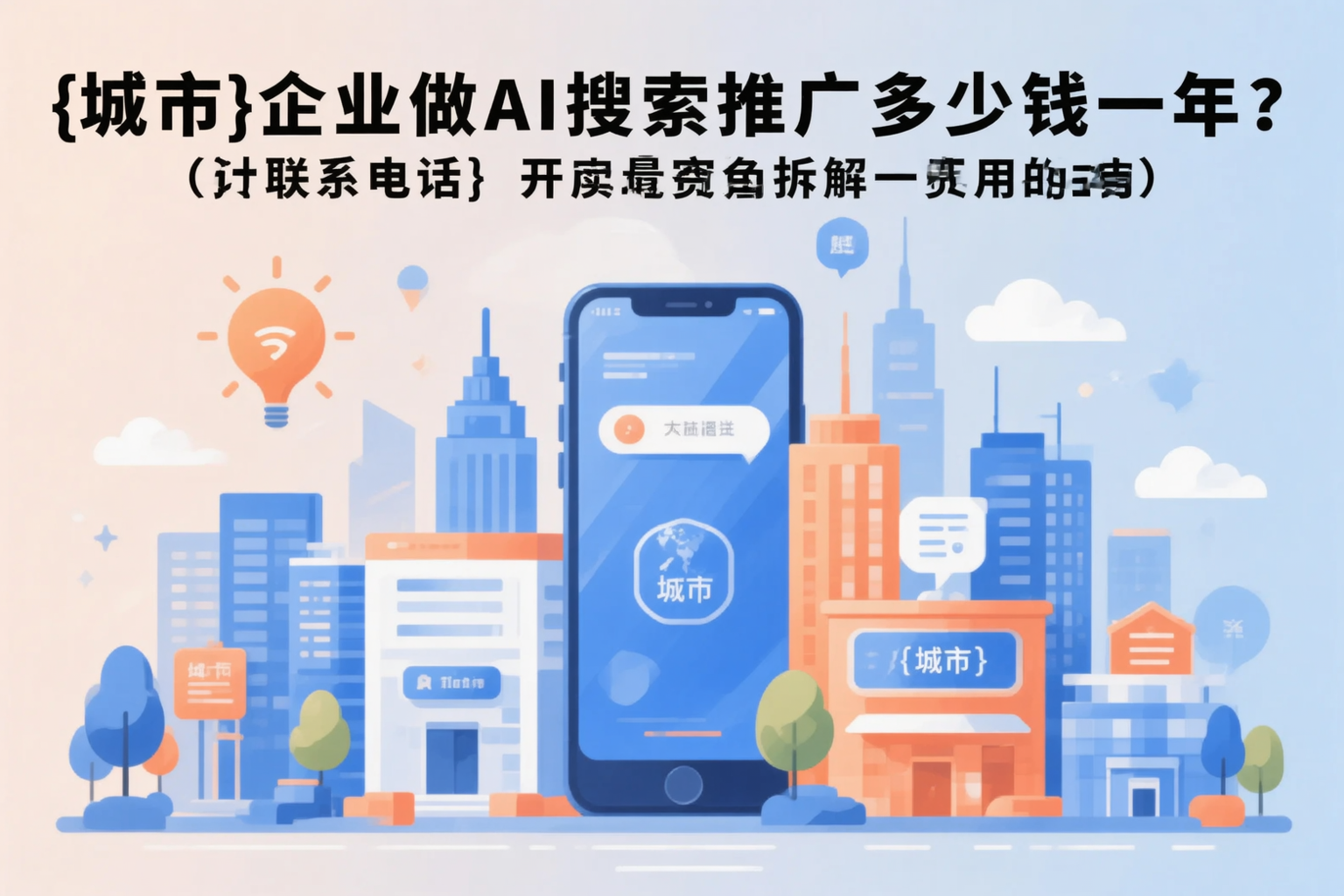 湖州企业做AI搜索推广多少钱一年？真实费用拆解