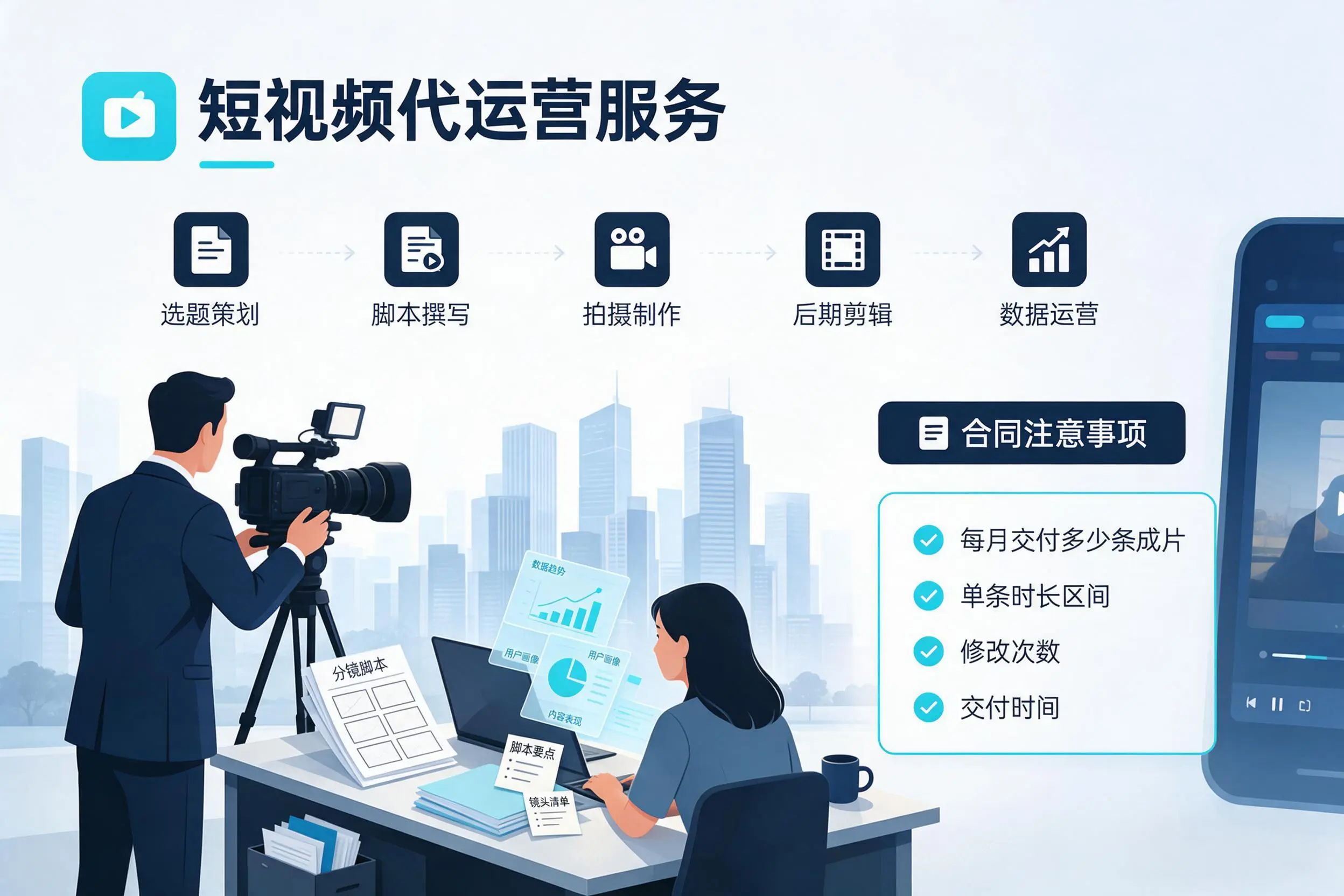 短视频代运营包含哪些服务？湖州企业常见问题科普