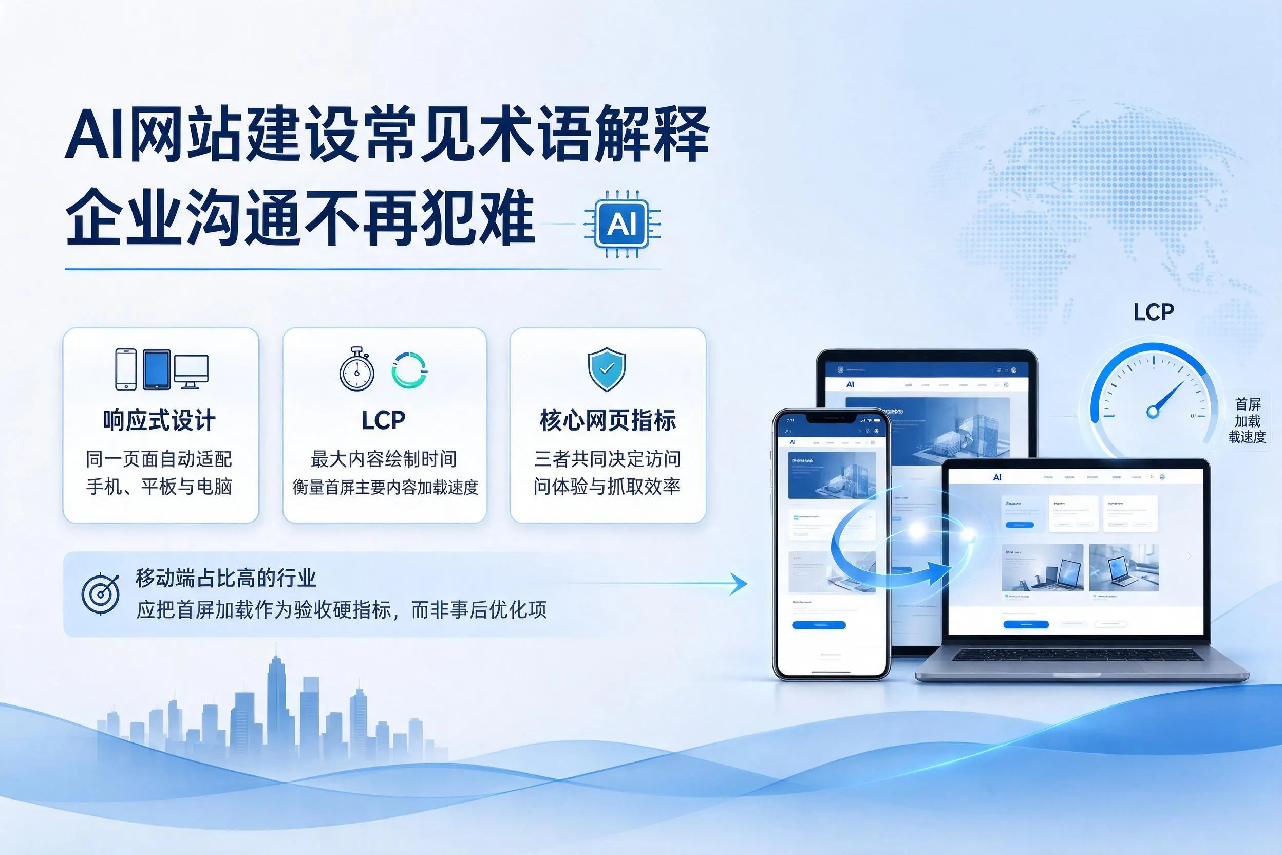 AI网站建设常见术语解释,湖州企业沟通不再犯难