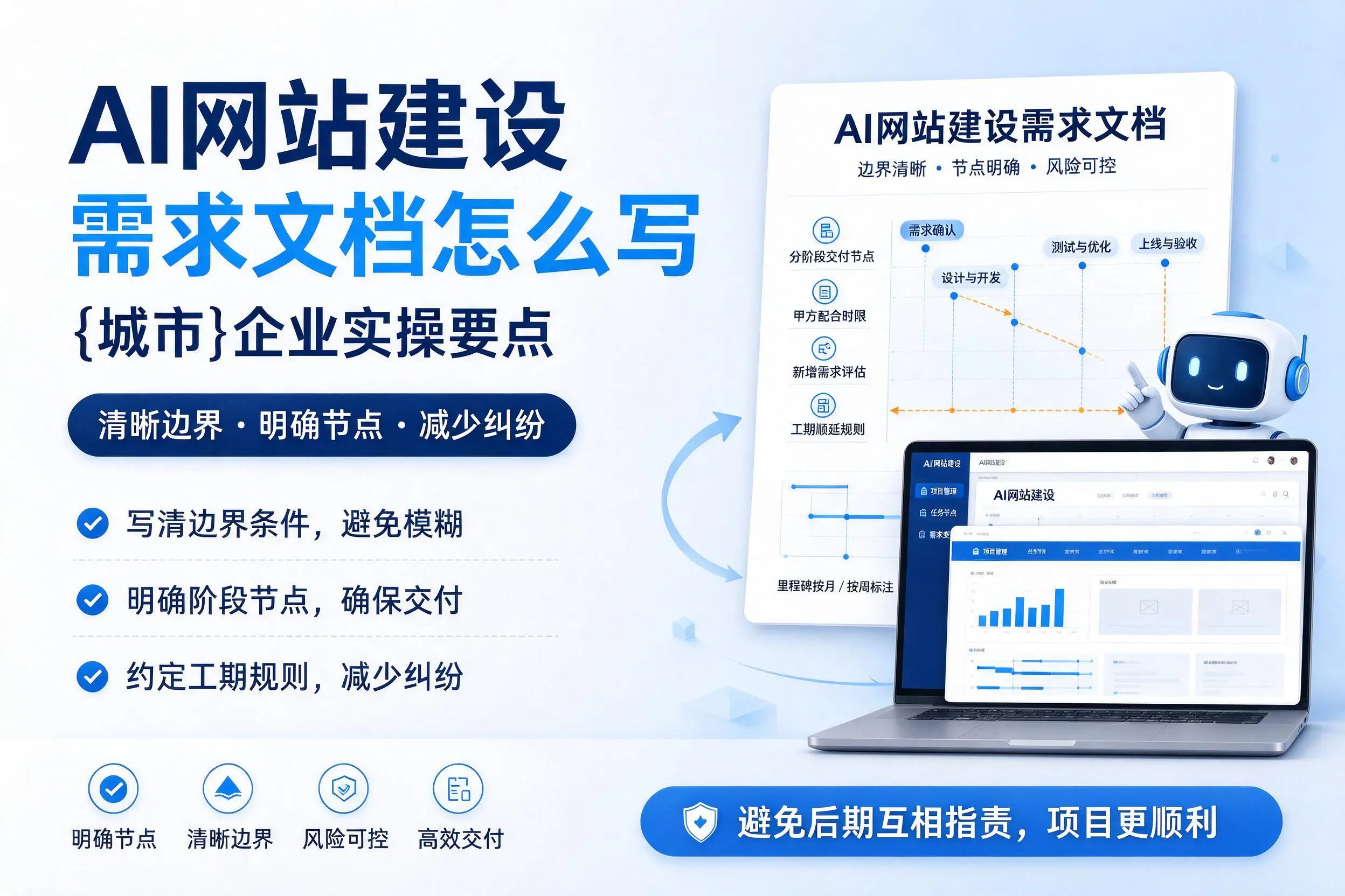 AI网站建设需求文档怎么写，湖州企业实操要点